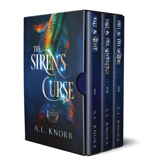 Box set of The Siren's Curse trilogy by A.L. Knorr